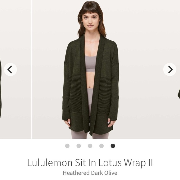 Lululemon Sit in Lotus Wrap size 4 - Picture 1 of 5